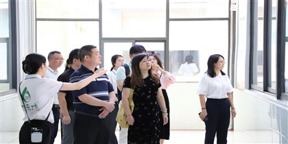 广西生态工程职业技术学院到公司交流合作